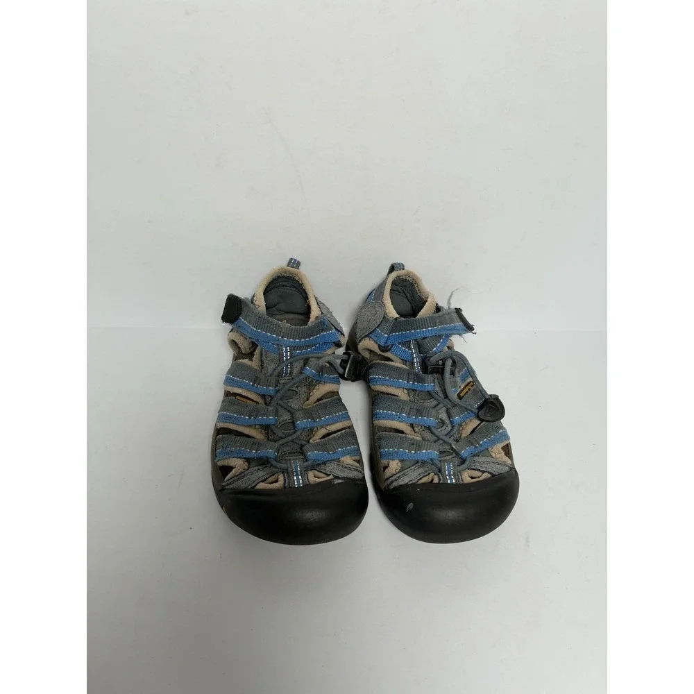 Title: Keen Newport H2 Kids Sandals Size 12‎ Blue Grey  Closed Toe Water Shoes